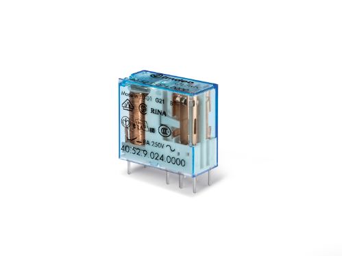Finder PCB Mount Power Relay, 120V ac Coil, 8A Switching Current, DPDT