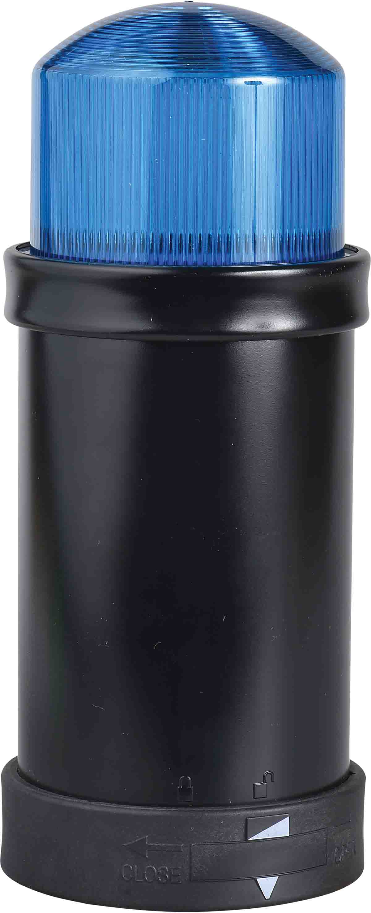 Schneider Electric XVBC Series Blue Flashing Effect Flashing Light Element, 24 V, Discharge Tube Bulb, AC/DC