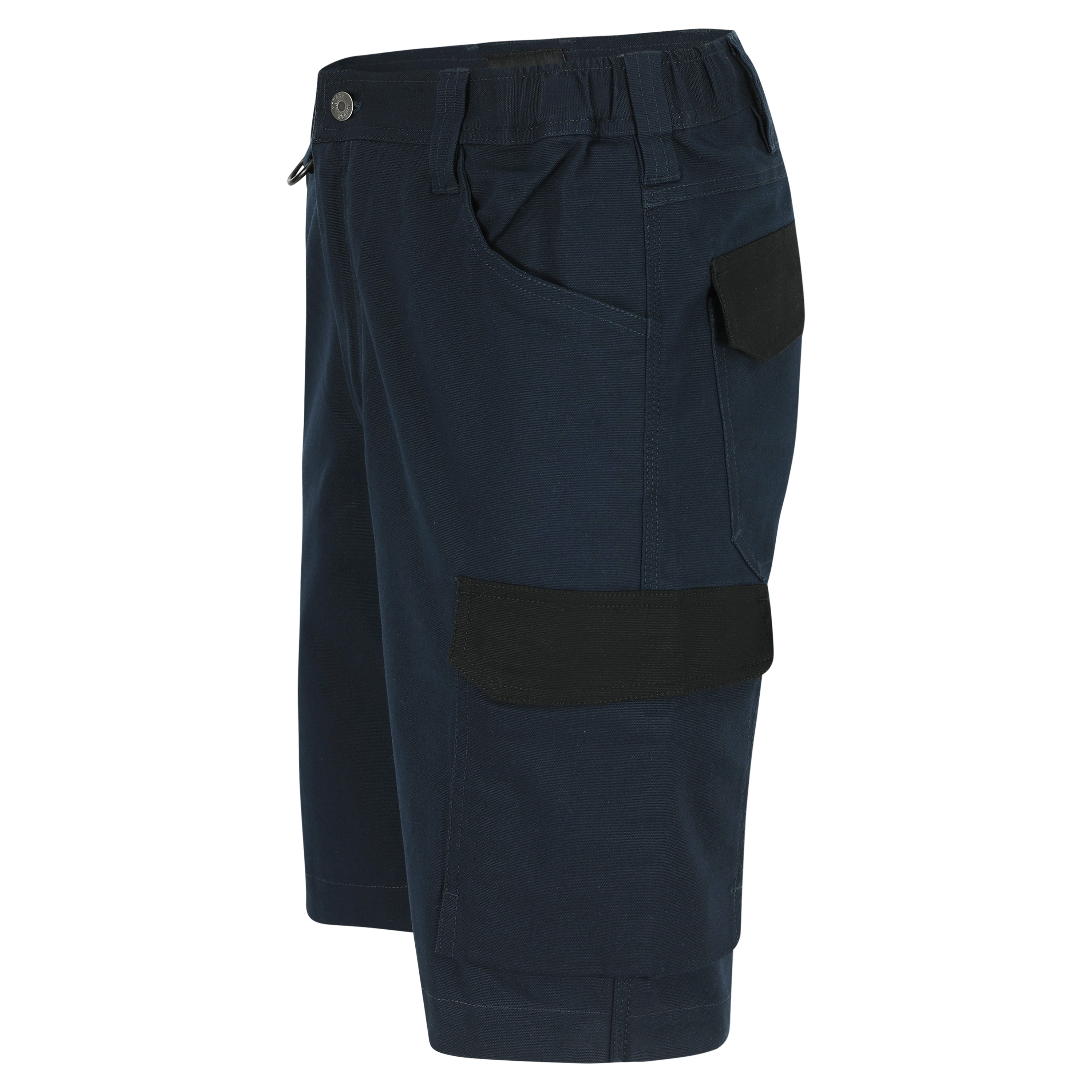 Herock 22MBM2101 Navy Cotton, Elastane Work shorts, 44in