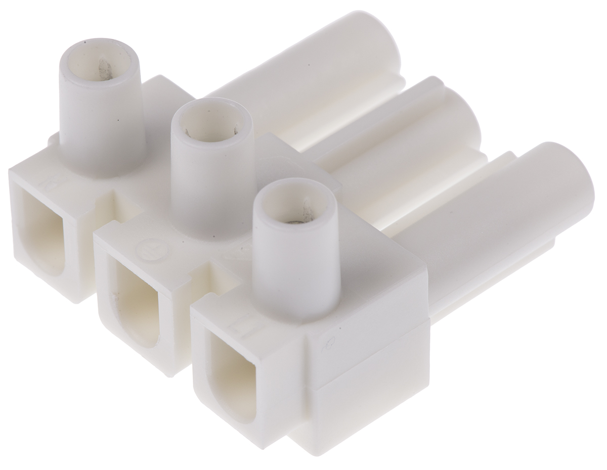 Wieland ST18 Series Connector, 3-Pole, Male, Cable Mount, 16A, IP20