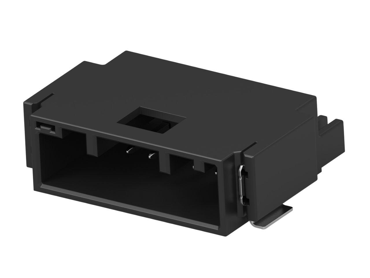 TE Connectivity 2834659-6 Series Right Angle Surface PCB Header, 6 Contact(s), 1.8 mm Pitch, 1 Row