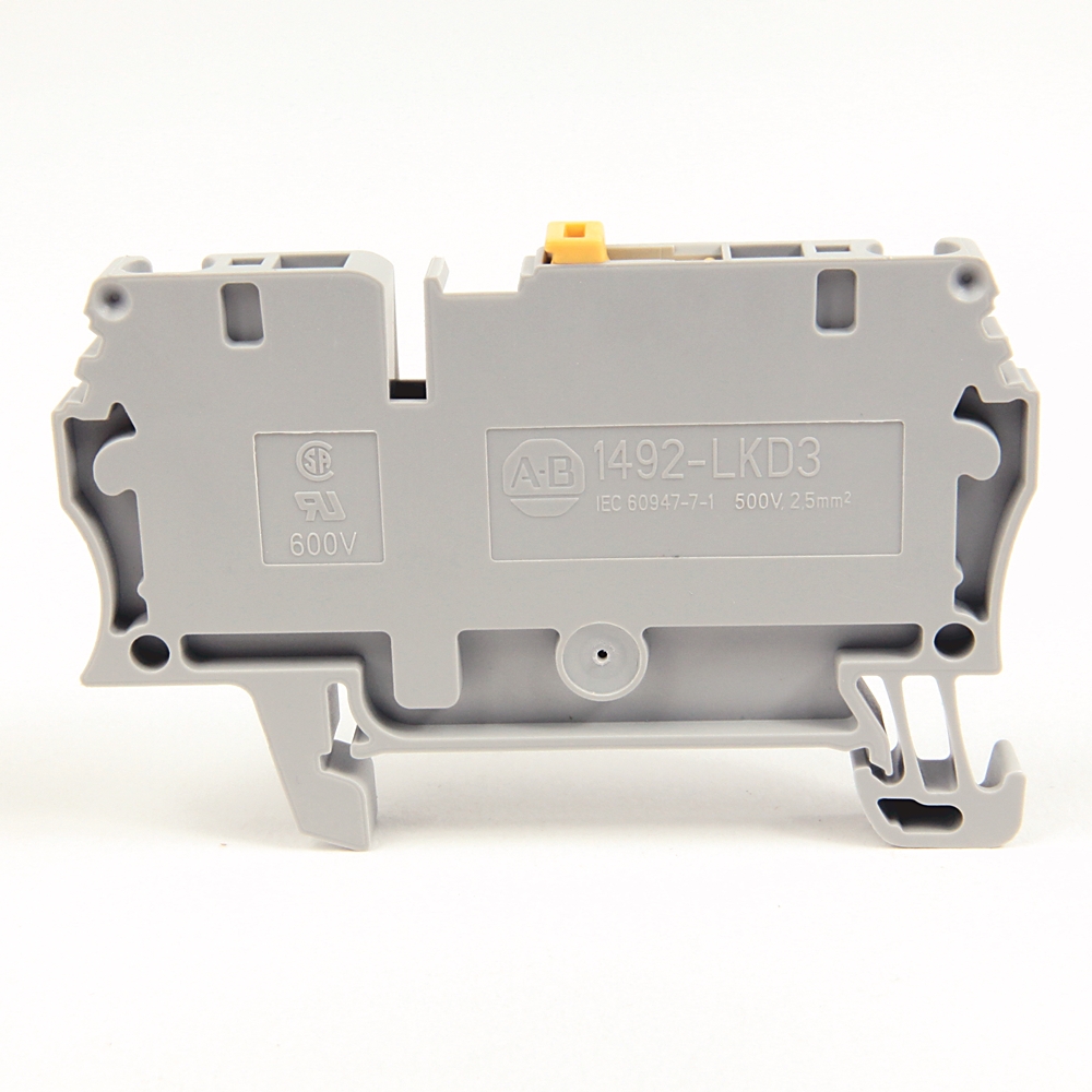 Allen Bradley 1492-LKD3 1492 Series Grey, 2.5mm², Spring Clamp Termination