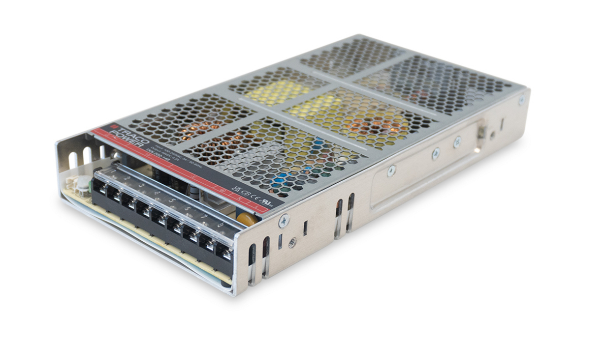 TRACOPOWER AC-DC Power Supply, TXN 200-112, 12V dc, 16.6A, 200W, 1 Output, 90 → 264V ac Input Voltage