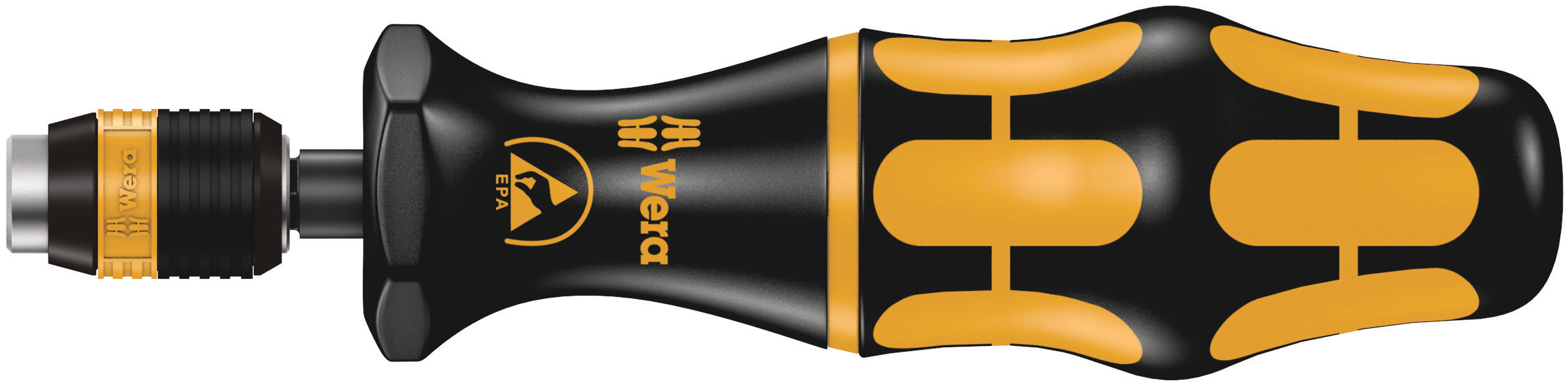Wera Pre-Settable Hex Torque Screwdriver, 0.1Nm, 1/4 in Drive, ESD Safe, ±6 % Accuracy