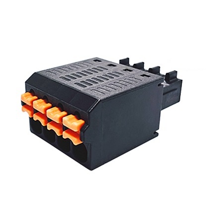 Amphenol Industrial PS0610000000G Series PCB Terminal Block, 6-Contact, 3.5mm Pitch, PCB Mount, 1-Row, Through Hole