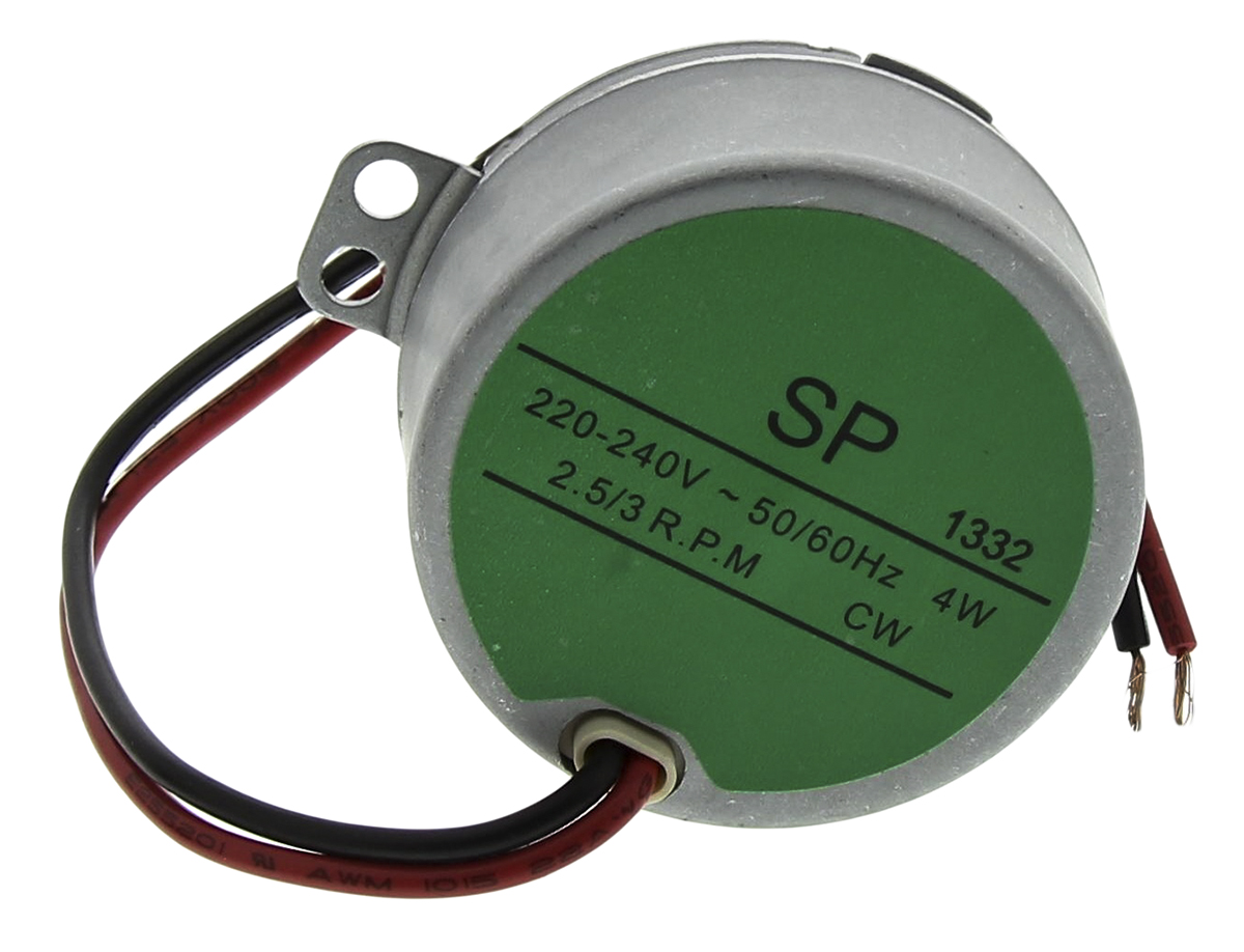 RS PRO Clockwise Synchronous Geared AC Geared Motor, 4 W, 1 Phase, 220 → 240 V