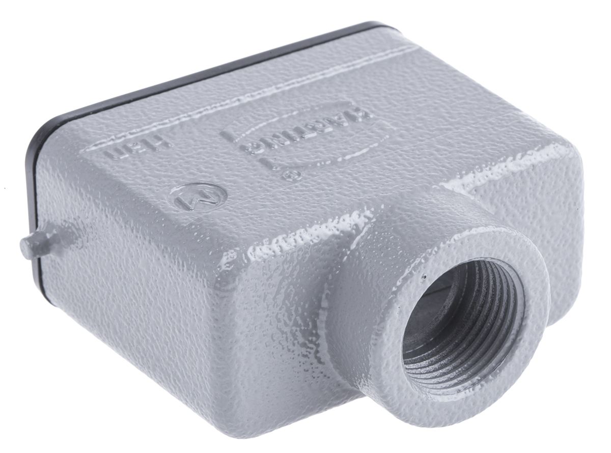 HARTING Han A Heavy Duty Power Connector Hood, M20 Thread, Top Entry