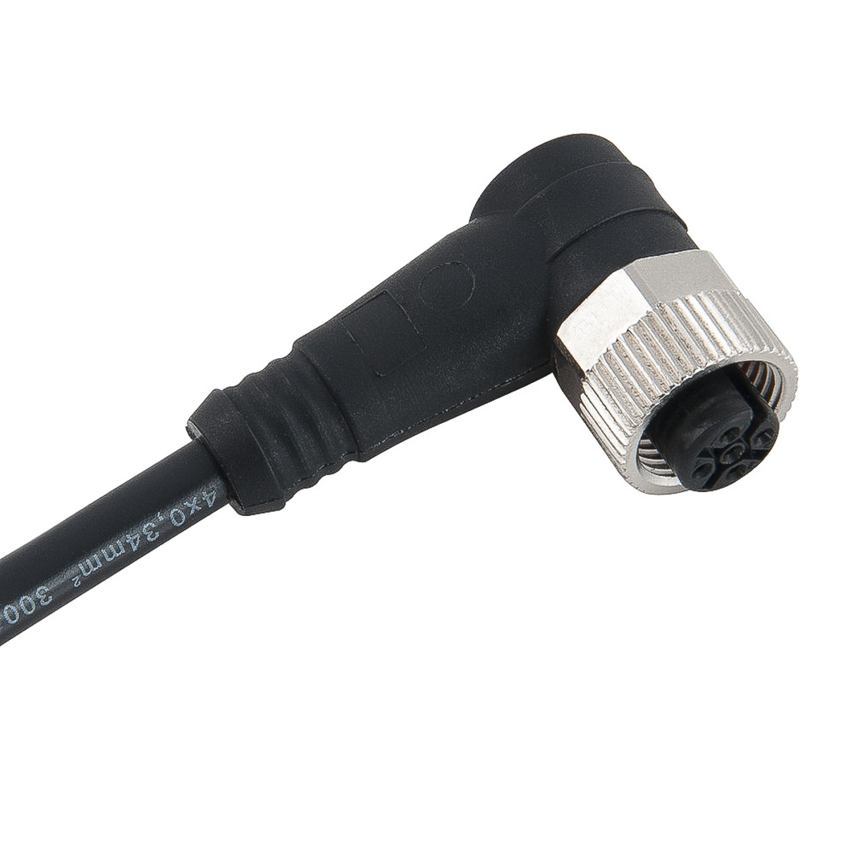Molex Female M12 to Free End Sensor Actuator Cable, 5 m