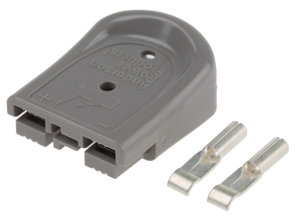 Anderson Power Products Battery Connector, 52A