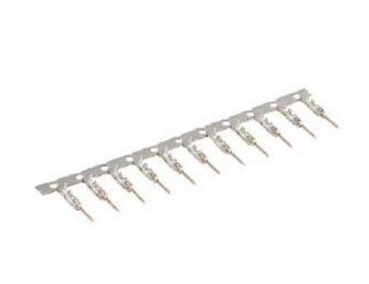 Hirose DF62W Series Male Crimp Terminal, 22AWG Min, 20AWG Max
