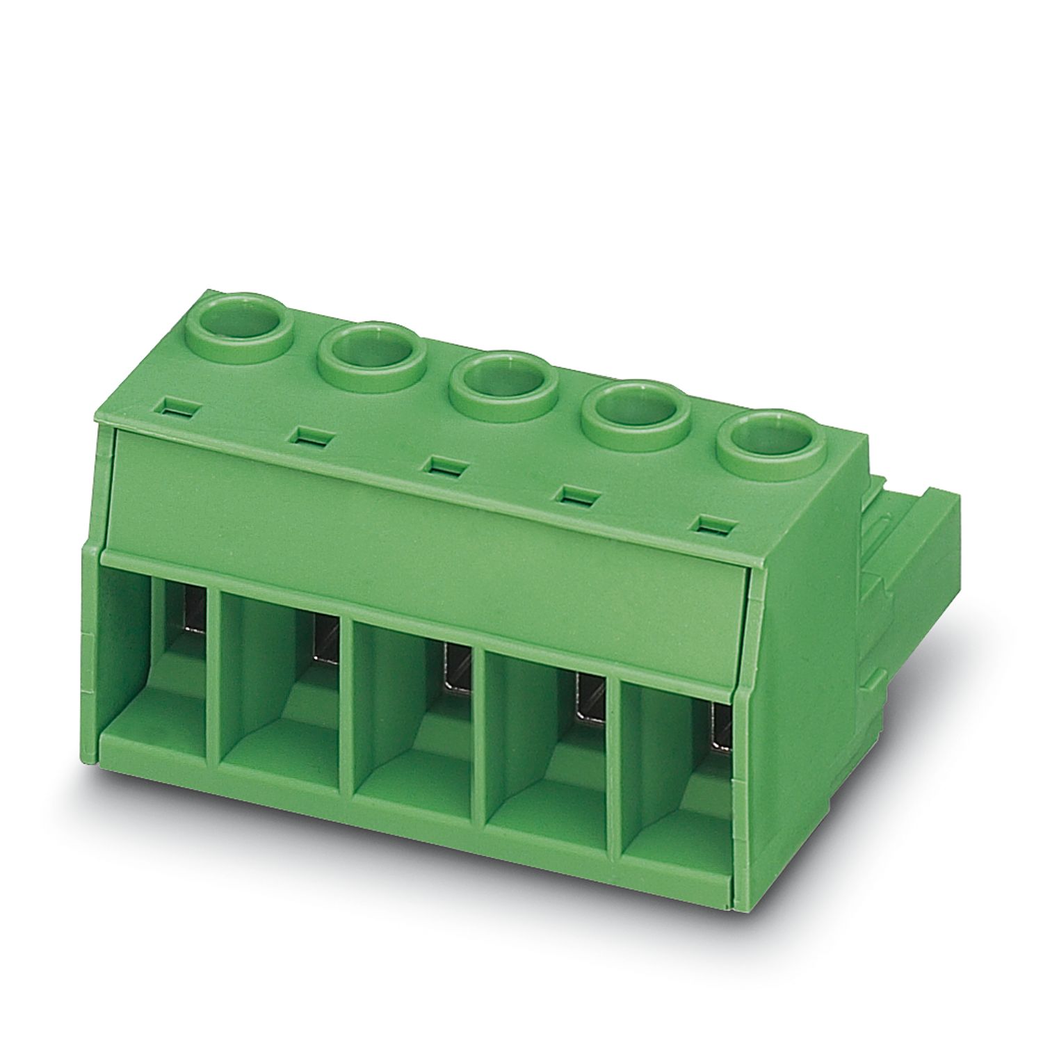 Phoenix Contact, 10.16mm Pitch, 16, PC 16/ 4-ST-10, 4 Way, Pluggable Terminal Block, PCB, 1967391