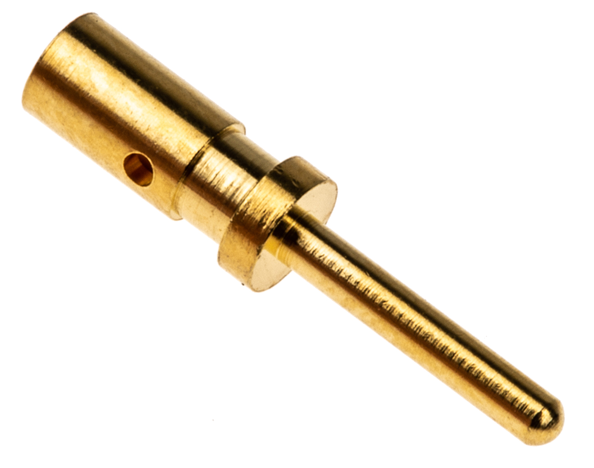 Bulgin Male Crimp Circular Connector Contact, Wire Size 24 → 20 AWG