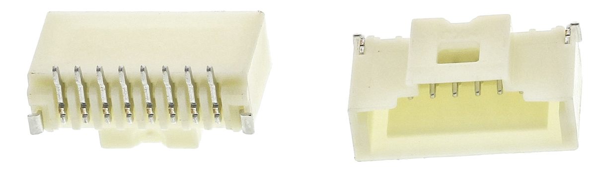 Molex Pico-Clasp Series Straight Surface PCB Header, 8 Contact(s), 1 mm Pitch, 1 Row, Shrouded