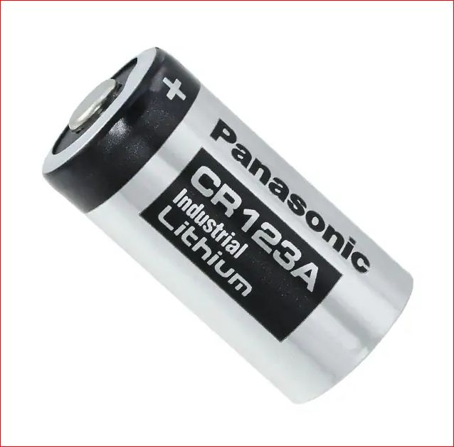 Panasonic Lithium Manganese Dioxide 3V, CR123A Battery