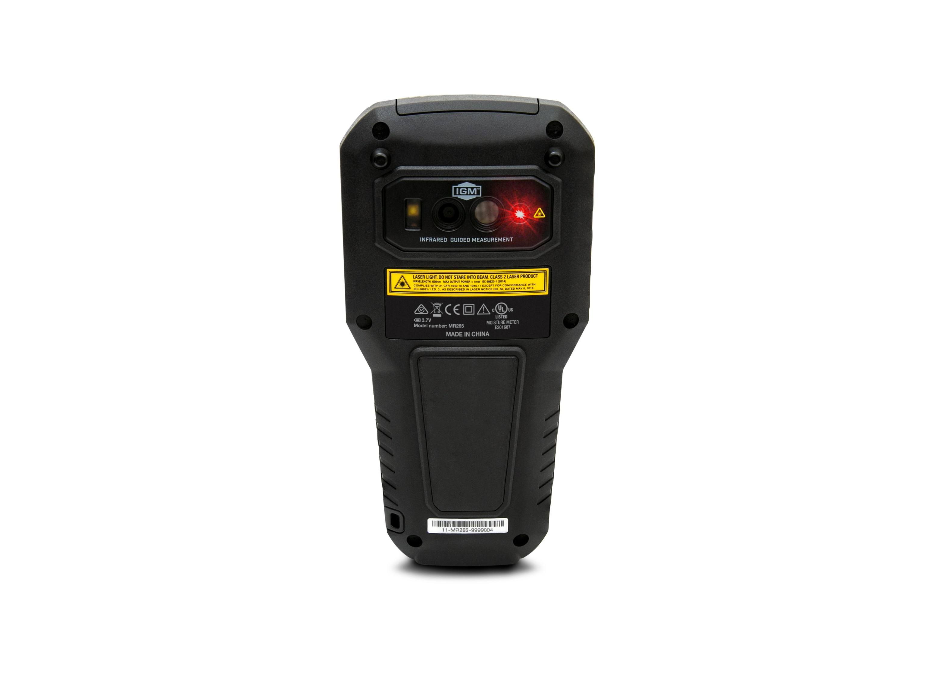 FLIR MR265 Moisture Meter, 100 % RH Max, 0.1 % Accuracy, Backlit LCD Display, Battery-Powered