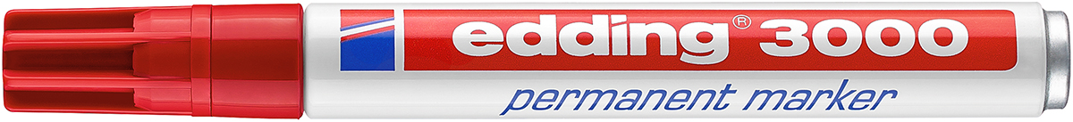 Edding Broad Tip Red Marker Pen
