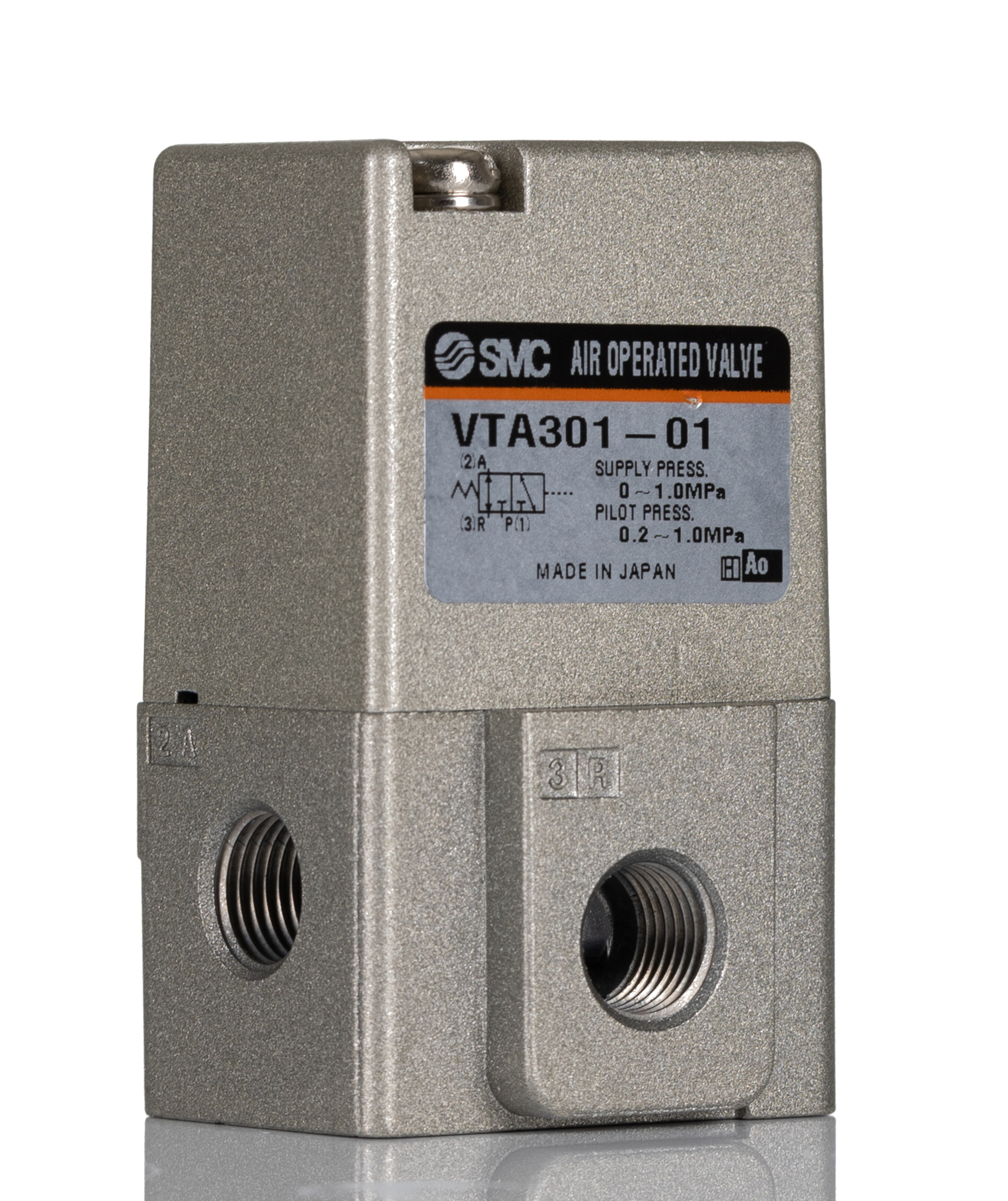 SMC 3/2 Pneumatic Control Valve - Spring/Pilot Rc 1/8 VTA301 Series