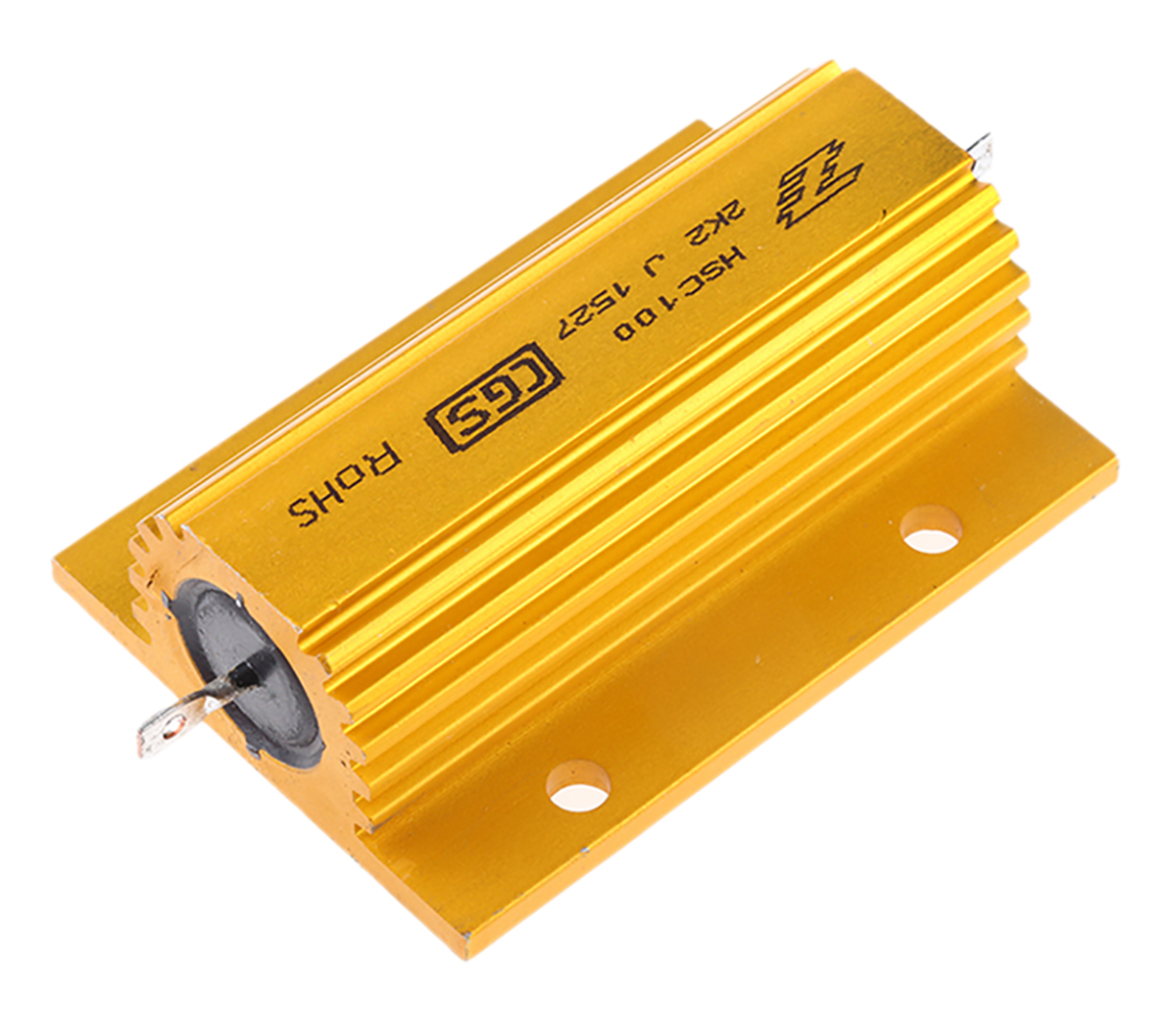 TE Connectivity, 2.2kΩ 100W Wire Wound Chassis Mount Resistor HSC1002K2J ±5%