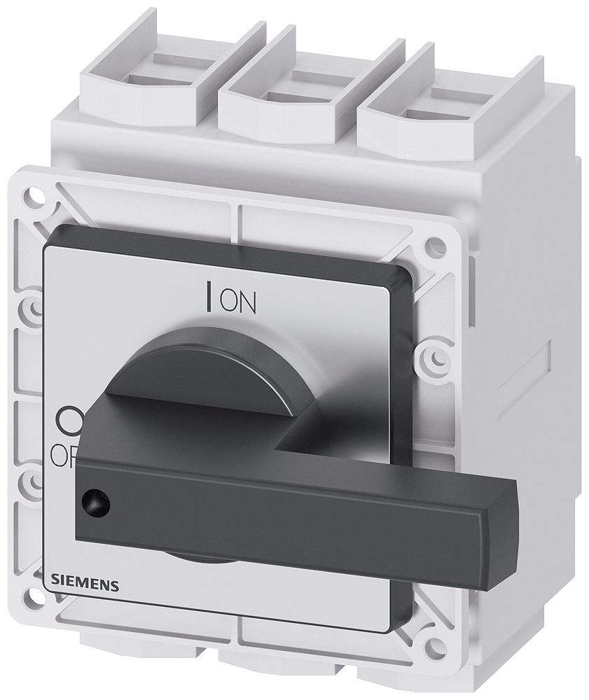 Siemens 3P Pole Isolator Switch - 160A Maximum Current, IP65