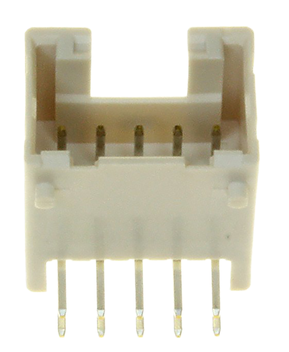 JST PUD Series Right Angle Through Hole PCB Header, 10 Contact(s), 2 mm Pitch, 2 Row, Shrouded