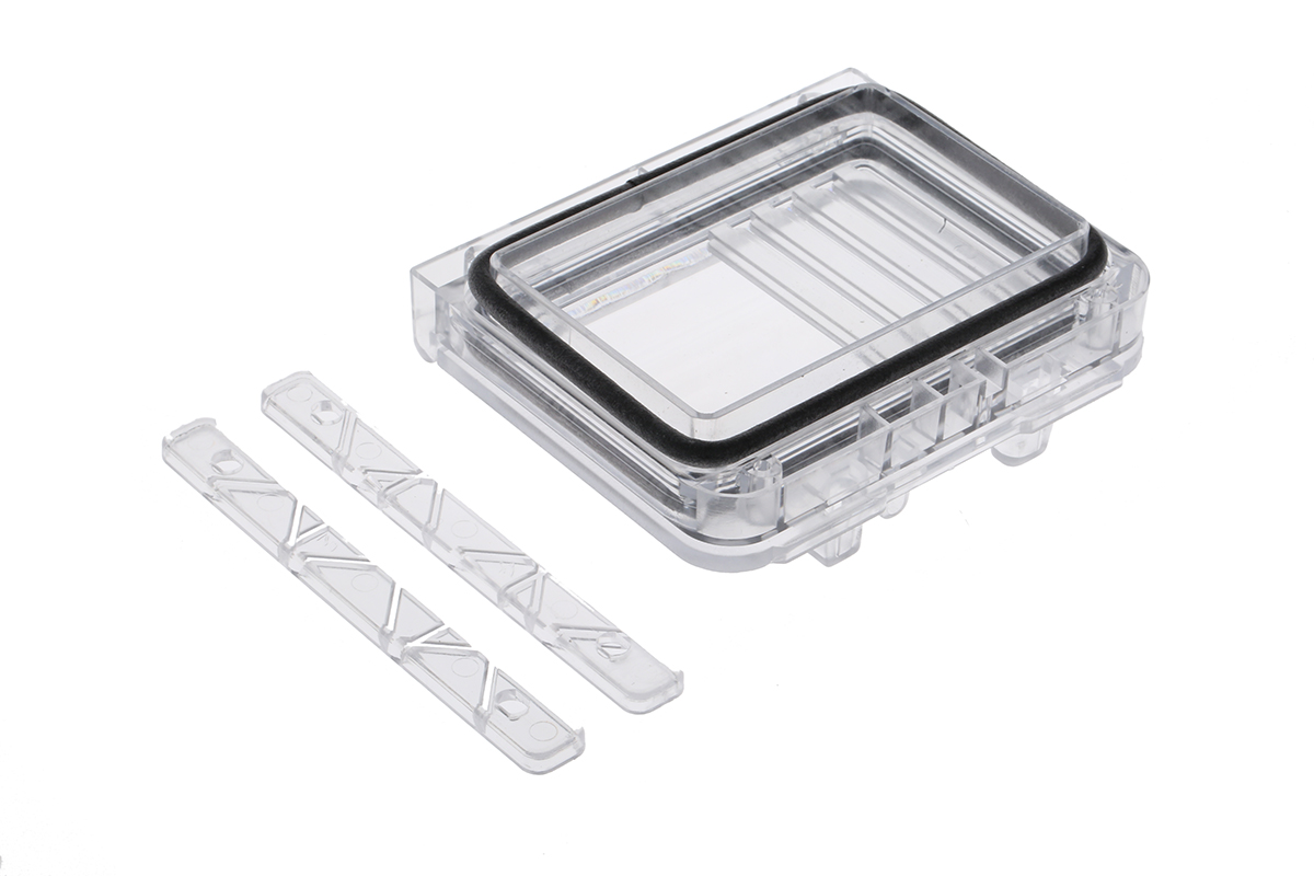 Fibox Transparent Polycarbonate IP54 Inspection Window for use with 4 Module Enclosure