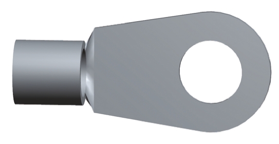 TE Connectivity, SOLISTRAND Insulated Ring Terminal, M16 Stud Size, 60.6mm² to 76.3mm² Wire Size