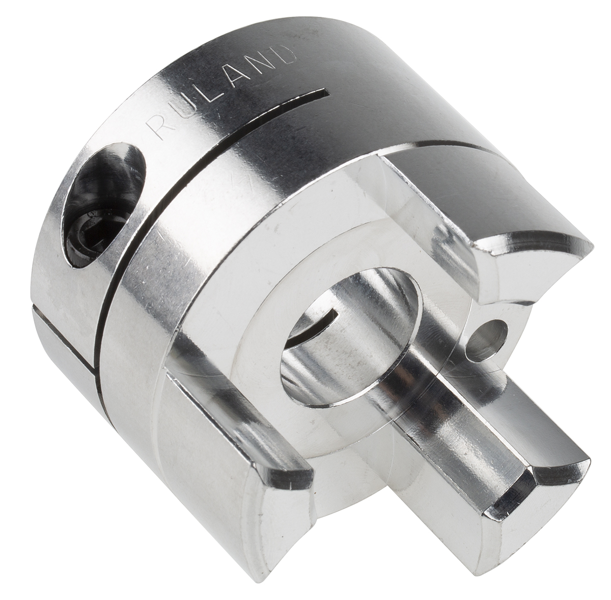 Ruland Jaw Coupling, 57mm Outside Diameter, 20mm Bore, 80mm Length Coupler