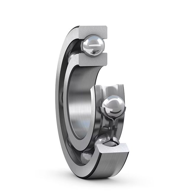 SKF 6409/C3 1 Row Ball Bearing - 45 mm ID, 120 mm OD