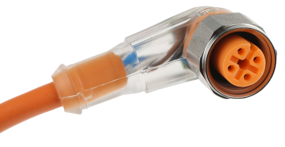 Lumberg Automation Female 4 way M12 to Unterminated Free End Sensor Actuator Cable, 10 m