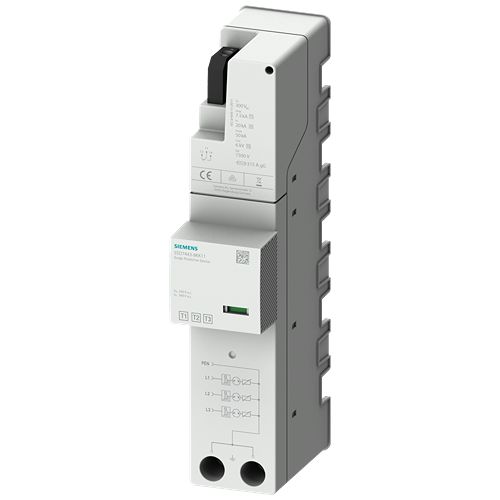 Siemens, 5SD Surge Protection Device 300 V Maximum Voltage Rating 50kA Maximum Surge Current Surge Protection Device