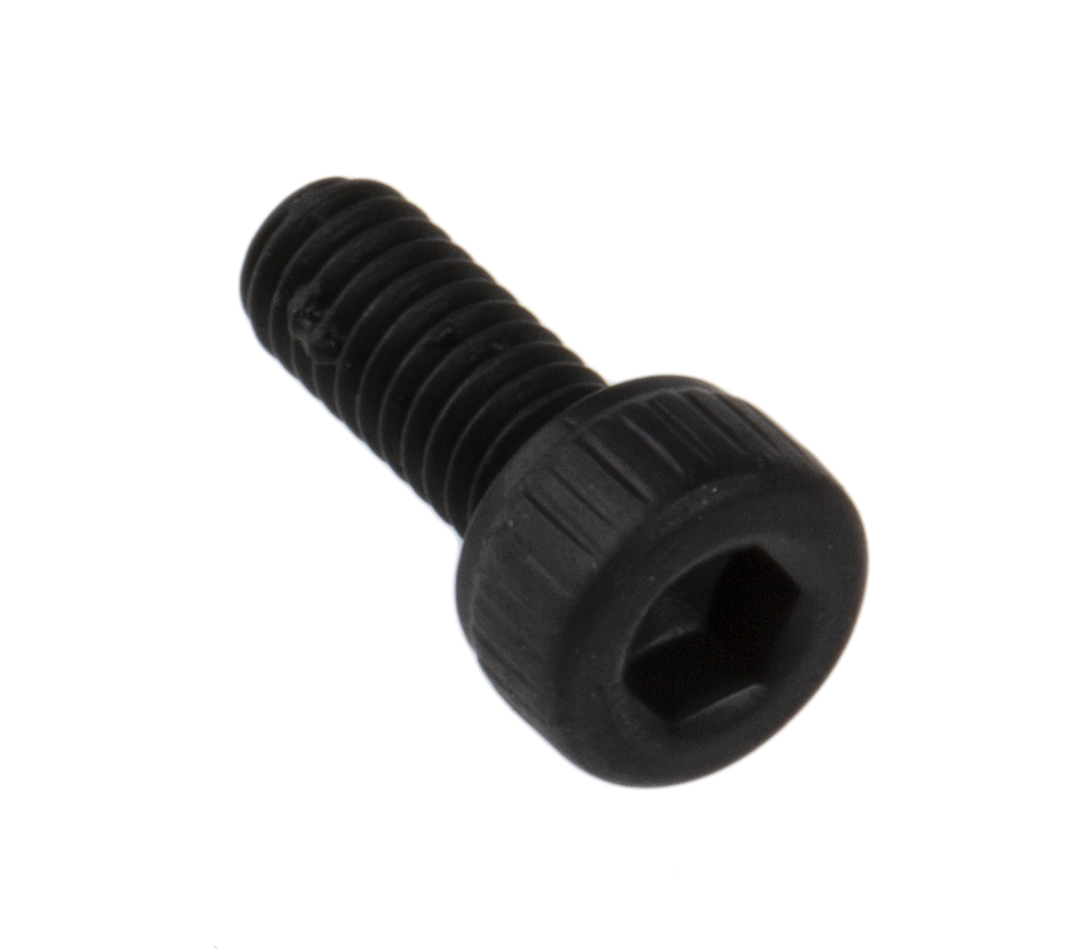 RS PRO Black, Self-Colour Steel Hex Socket Cap Screw, DIN 912, M2.5 x 6mm
