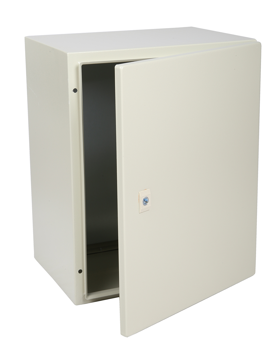 RS PRO Steel Wall Box, IP66, 500 mm x 400 mm x 300mm
