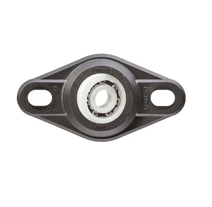 2 Hole Flange Bearing Unit, EFOM-BB1-P08-B180-ES, 8mm ID