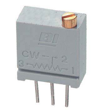 500Ω, Through Hole Trimmer Potentiometer 0.5W Top Adjust TT ElectronicsBI, 67