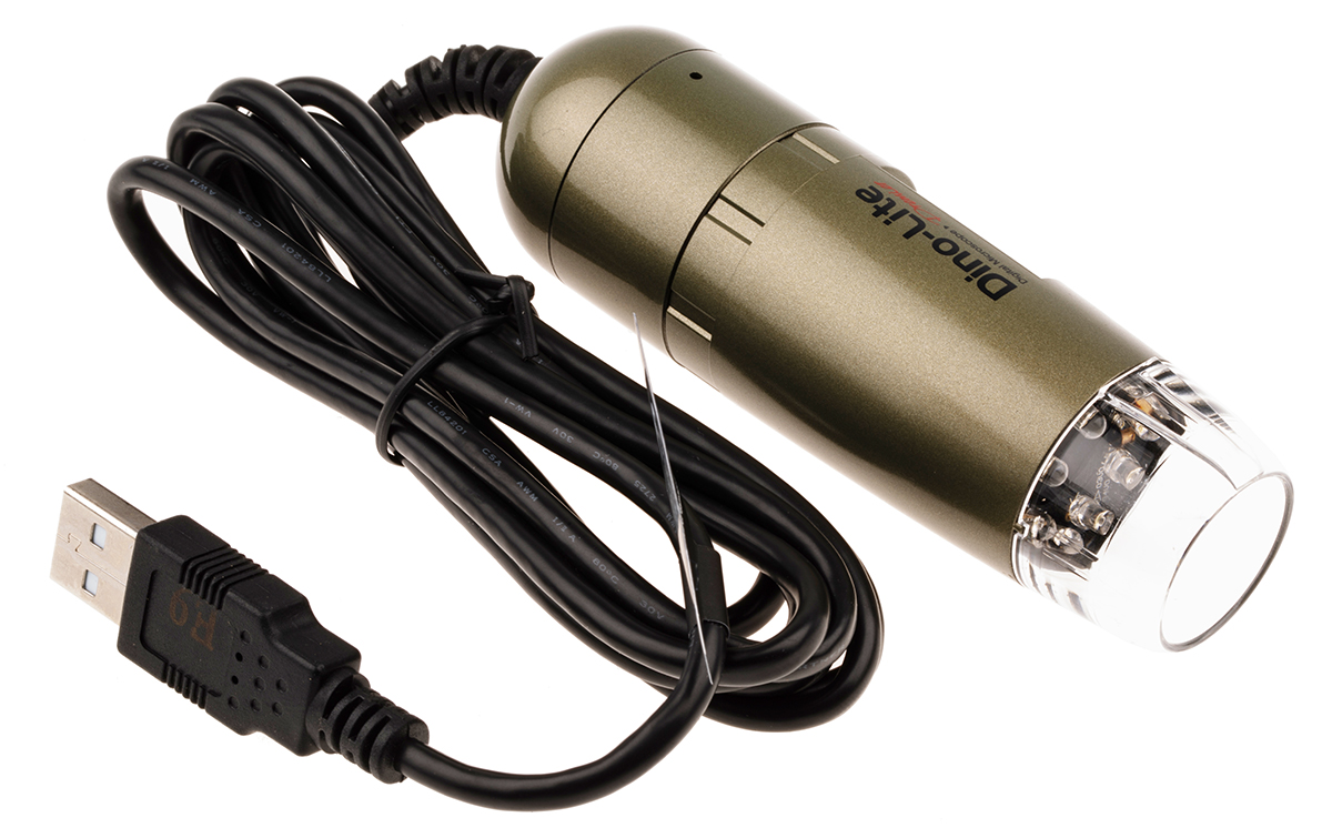 Dino-Lite AM4113T USB  Digital Microscope, 1280 x 1024 pixels, 200X Magnification