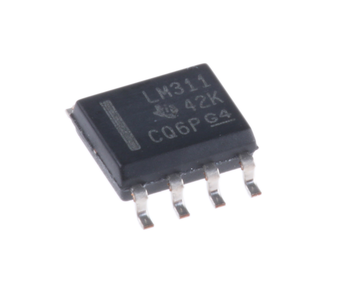 LM311D Texas Instruments, Comparator, Open Collector/Emitter O/P, 0.165μs 5 → 28 V 8-Pin SOIC