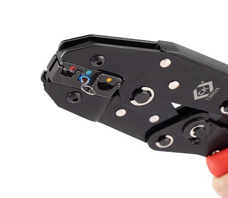 CK Ratchet Crimping Pliers Hand Crimp Tool for Insulated Terminals