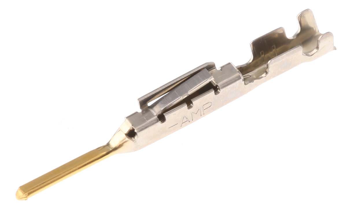 TE Connectivity Dynamic 2000 Series Male Crimp Terminal, 22AWG Min, 18AWG Max