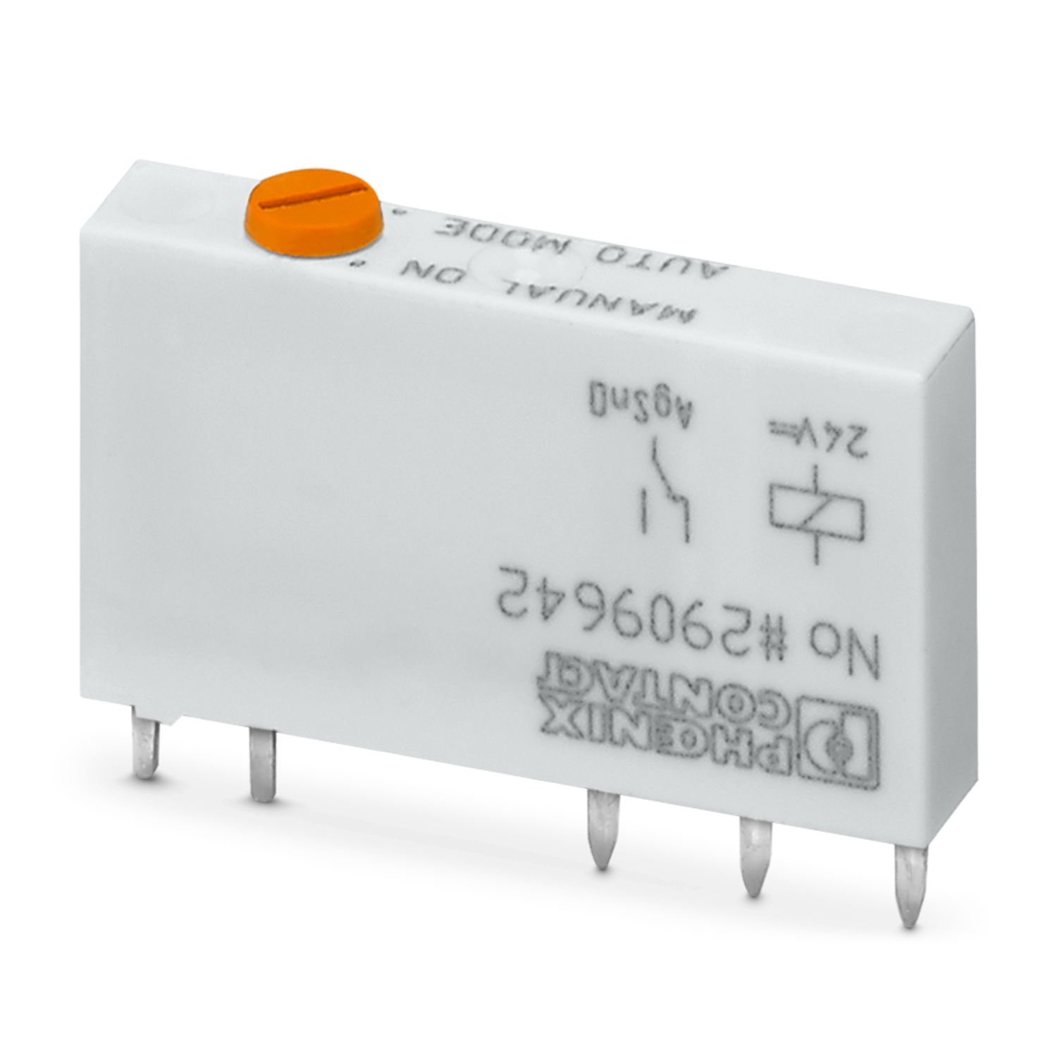 Phoenix Contact PCB Mount Power Relay, 24V dc Coil, 10mA Switching Current, SPDT