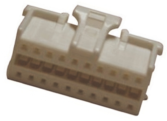 Molex, MicroClasp Female Connector Housing, 2mm Pitch, 16 Way, 2 Row