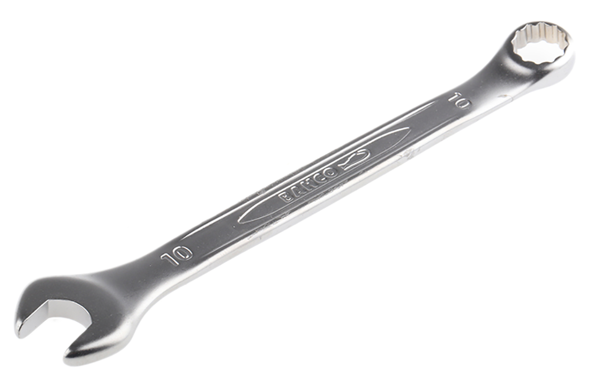 Bahco 111M Series Combination Spanner, 10mm, Metric, Double Ended, 144 mm Overall