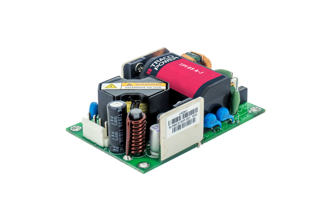 TRACOPOWER Power Supply, TPI 65-124A-JP, 24V dc, 2.71A, 65W, 1 Output, 85 → 264V ac Input Voltage