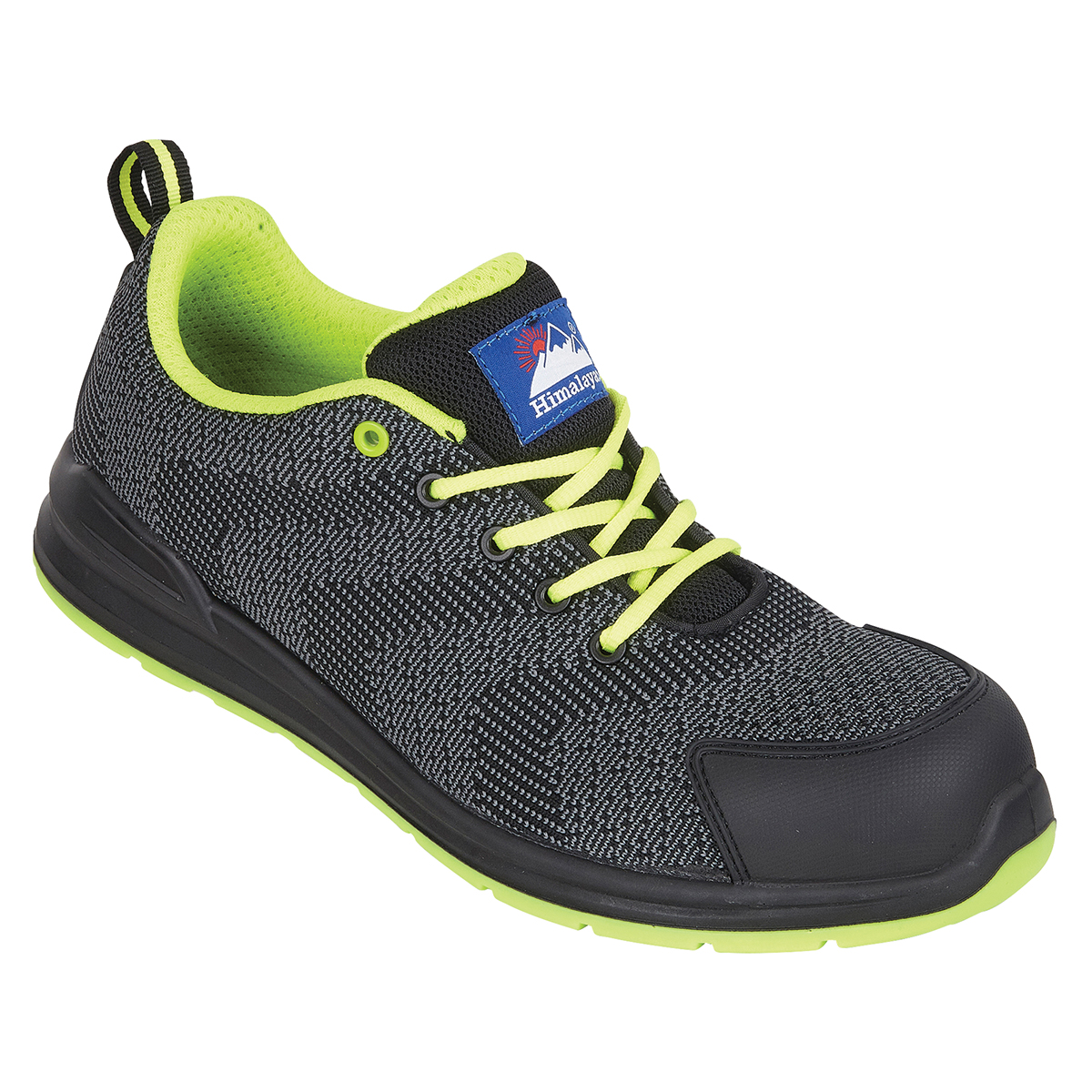 Himalayan 4341 Unisex Black Non Metallic Toe Capped Safety Trainers, UK 3, EU 36