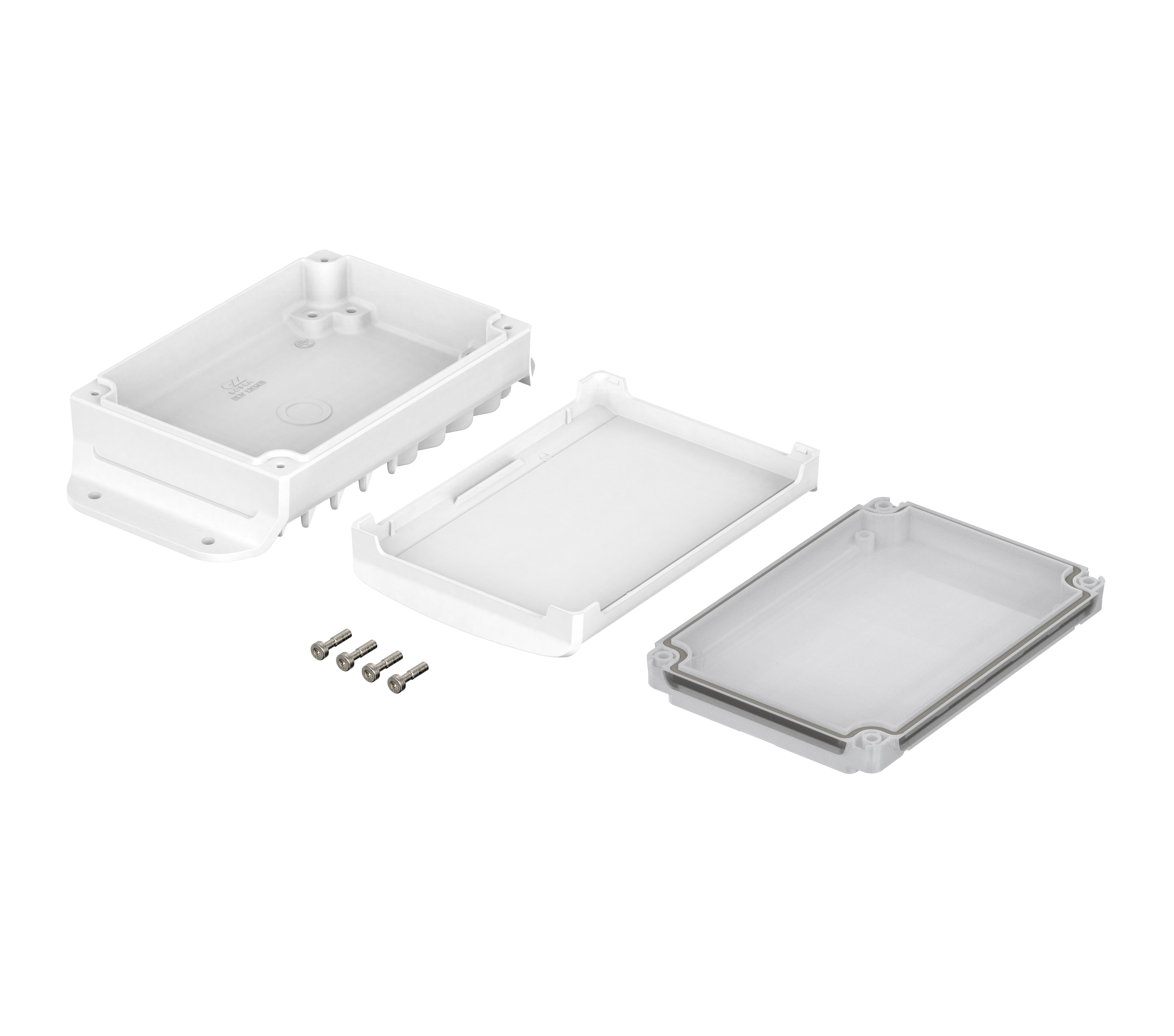 Bopla BoVersa Series White Polycarbonate General Purpose Enclosure, 162 x 88 x 45.5mm