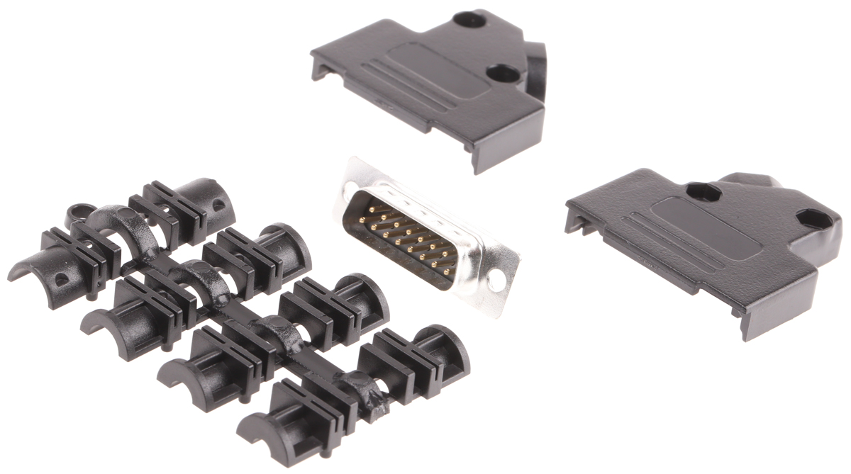 MH Connectors MHD45PPK 15 Way 45 ° D-sub Connector