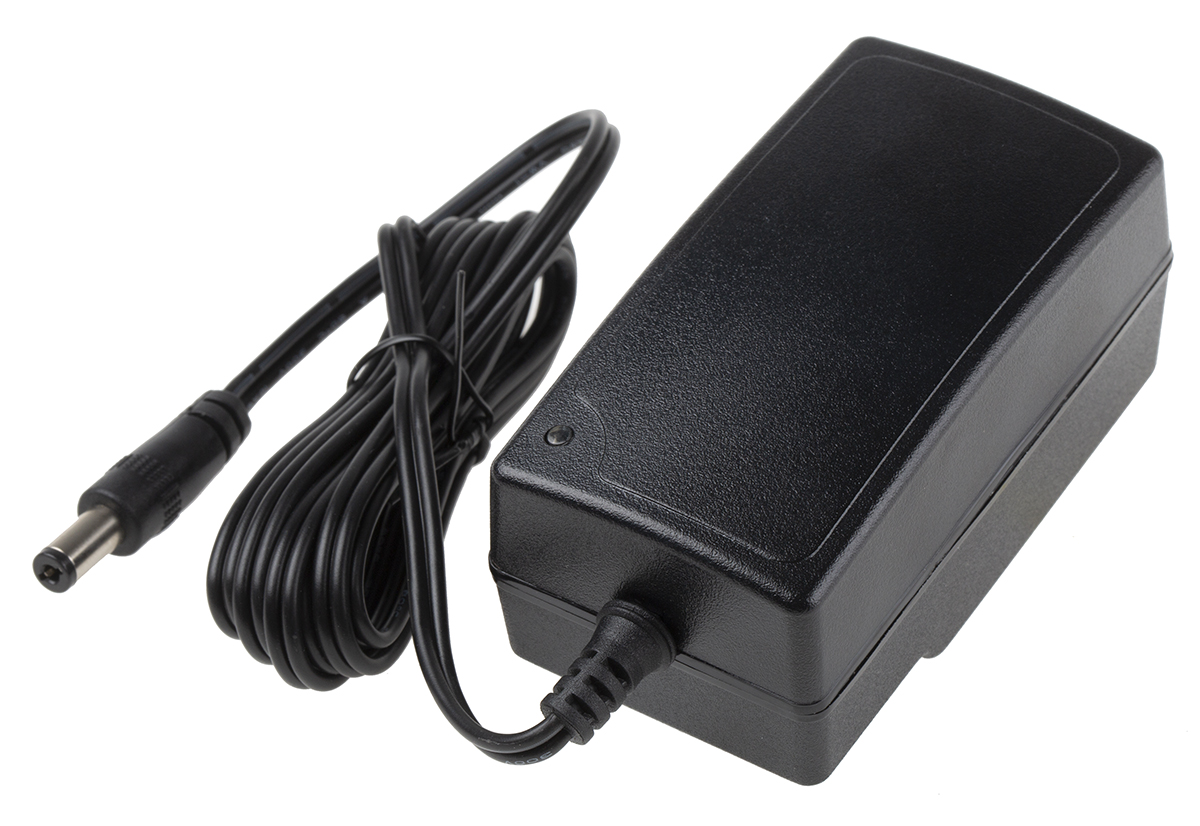 MEAN WELL 18W Plug-In AC/DC Adapter 48V dc Output, 375mA Output