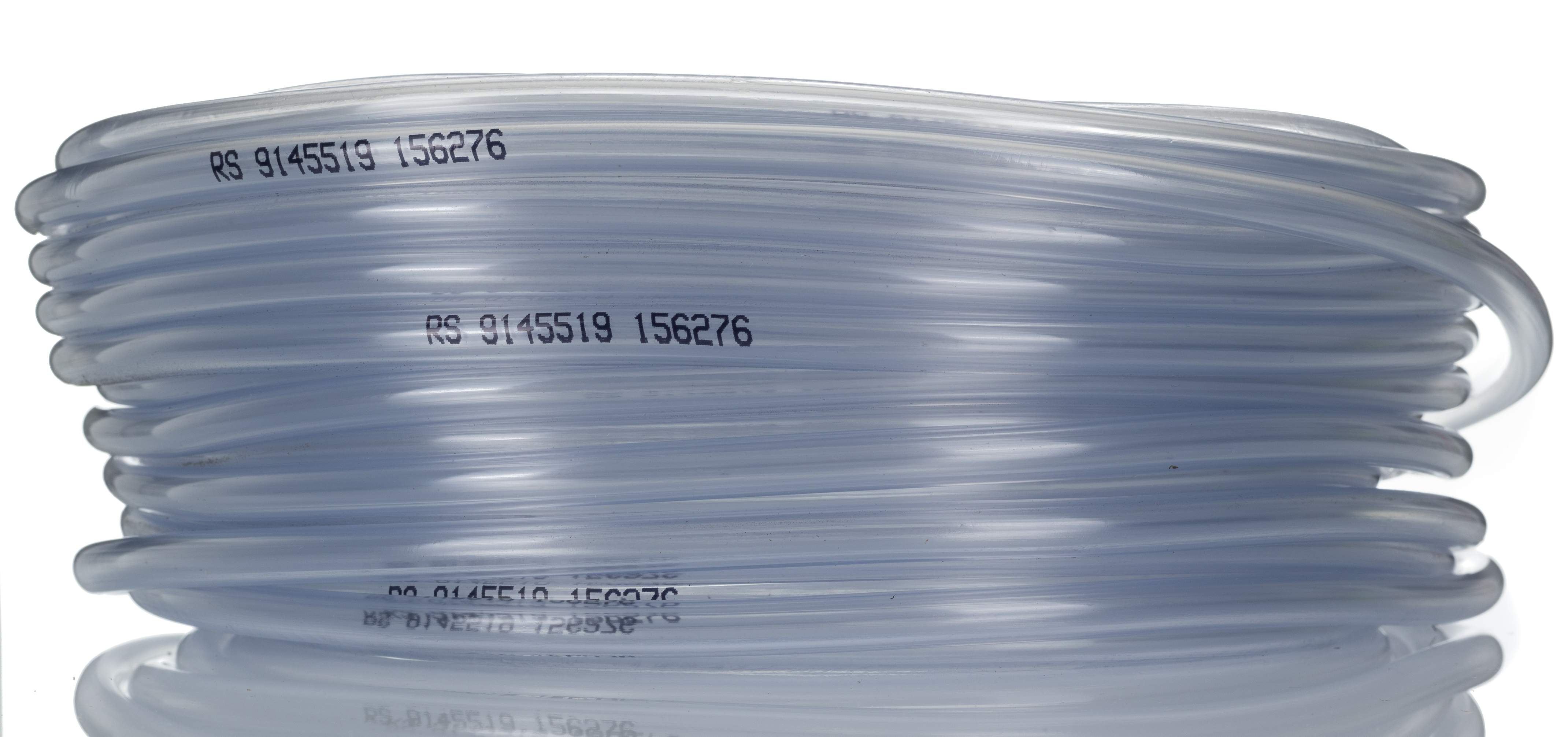 RS PRO PVC, Hose Pipe, 5mm ID, 8mm OD, Clear, 25m