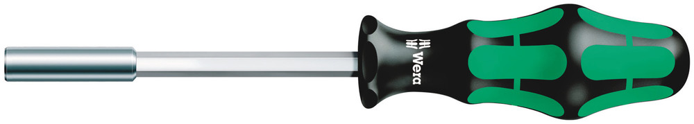 Wera Hexagon Bit Holder Screwdriver, 1/4 in Tip