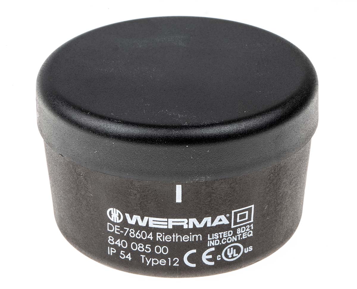 Werma 840 Series Terminal unit, 24 V dc, 230 V ac, AC, DC, IP54