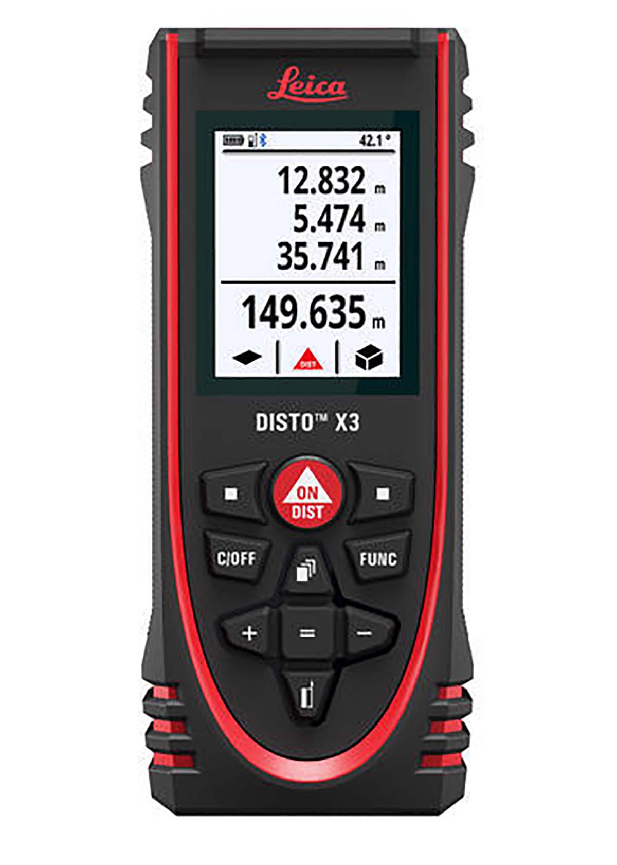 Leica DISTO X3 Laser Measure, 0.05 → 150m Range, ±1 mm Accuracy, PreCal